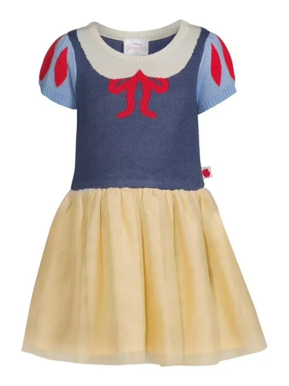 Discontinued Disney Princess Snow White Knit Sweater Tutu Dress